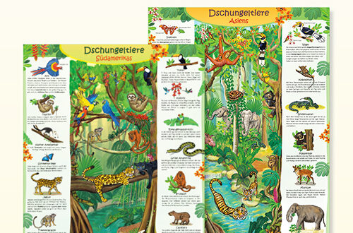 Tier- und Infoposter-Serie
