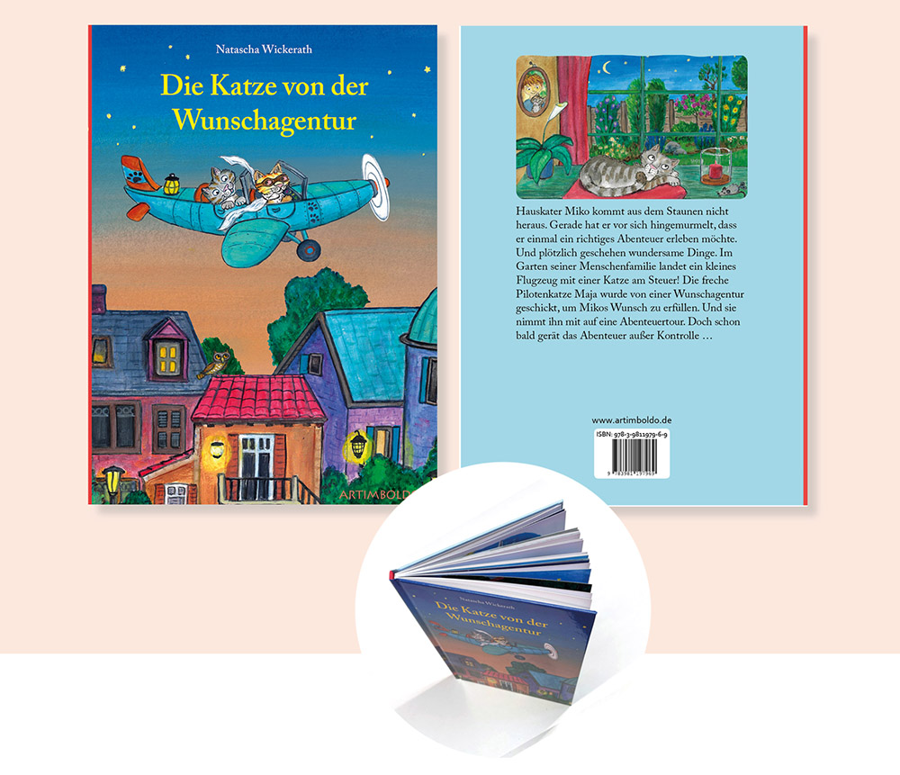 Kinderbuch: Die Katze von der Wunschagentur von N. Wickerath